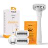 Nood Razor Starter Kit | 5-Blade Premium Stainless Steel, 2 Refills view 1