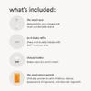 Nood Razor Starter Kit | 5-Blade Premium Stainless Steel, 2 Refills view 4