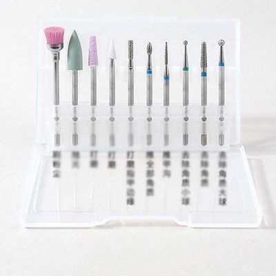 HIONJIN Nail Grinding Nail Drill Bits Dead Skin Remover Electric Nail File Buffer Machine Grinding Polishing Nail Art Tool(Style 1)