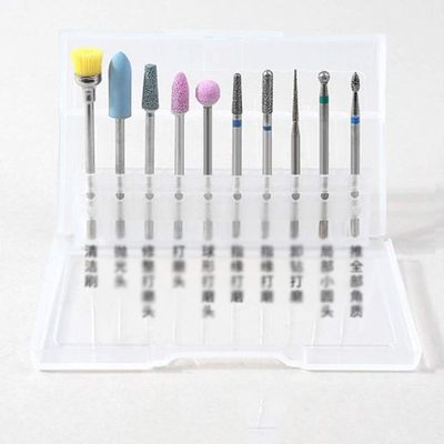 HIONJIN Nail Grinding Nail Drill Bits Dead Skin Remover Electric Nail File Buffer Machine Grinding Polishing Nail Art Tool(Style 2)