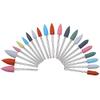 HIONJIN Milling Cutter for Manicure Rubber Stones Nail Drill Bit Machine Manicure Accessories Nail Buffer Polisher Grinder Tool(9) view 2