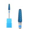 HIONJIN Milling Cutter Manicure Tungsten Round Flame Nail Drill Bit Carbide Ceramic Drill Bits Electric Machine Nail Accessories(5) view 1