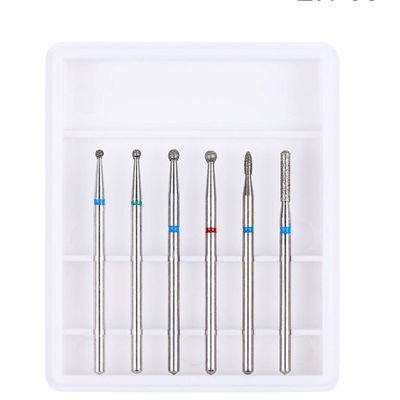 HIONJIN Diamond Nail Drill Bit Rotery Electric Milling Cutters for Pedicure Manicure Files Cuticle Burr Nail Tools Accessories(11)