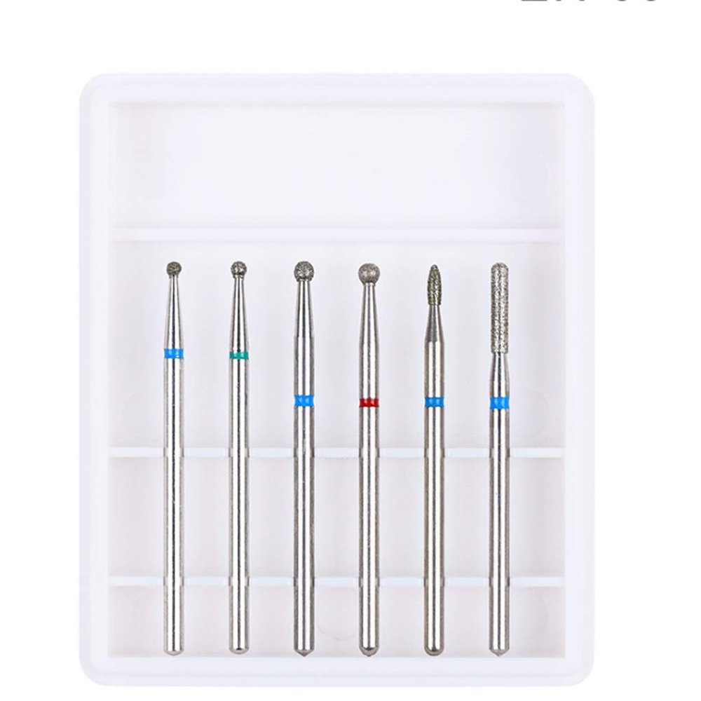 HIONJIN Diamond Nail Drill Bit Rotery Electric Milling Cutters for Pedicure Manicure Files Cuticle Burr Nail Tools Accessories(11)