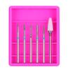 HIONJIN Diamond Nail Drill Bit Rotery Electric Milling Cutters for Pedicure Manicure Files Cuticle Burr Nail Tools Accessories(6) view 1