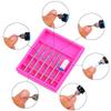 HIONJIN Diamond Nail Drill Bit Rotery Electric Milling Cutters for Pedicure Manicure Files Cuticle Burr Nail Tools Accessories(6) view 4