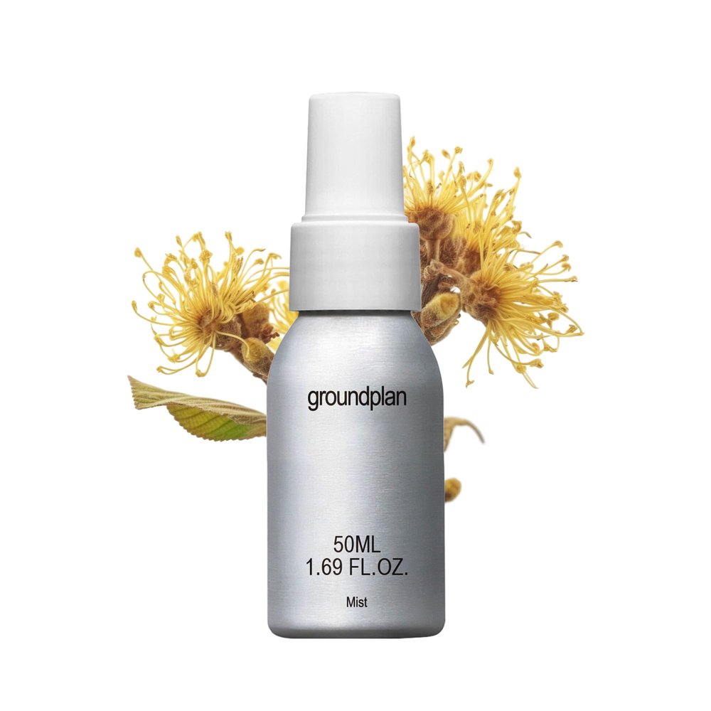 groundplan SOS Witch Rescue Mist - 80% Witch Hazel Toner with Cica for Redness Relief, Calming Silver Spray for Sensitive Skin, Korean Skin Care (1.69fl oz)