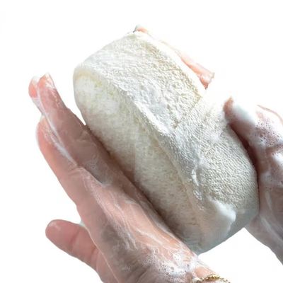 2 Pack Thickened Natural Loofah Bath Sponge, Exfoliating Bath and Shower Loofah for Women & Men,Organic Luffahs