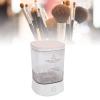 Automatic Cosmetic Brush Cleaner Electric Makeup Brush Cleaner, Portable Cosmetic Brush Cleaning Device, Retro Style Makeup Brush Washer for All Makeup Brushes, Home Travel view 3