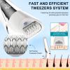 Electric Bikini Epilator for Women, 5 in 1 Hair Removal for Face, Chin, Arm, Leg, Armpit, Bikini Trimmer, IPX6 Waterproof, USB Rechargeable, Wet & Dry Lady Shaver,2 Speeds & 5 Cutter Heads view 2