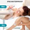 Electric Bikini Epilator for Women, 5 in 1 Hair Removal for Face, Chin, Arm, Leg, Armpit, Bikini Trimmer, IPX6 Waterproof, USB Rechargeable, Wet & Dry Lady Shaver,2 Speeds & 5 Cutter Heads view 4