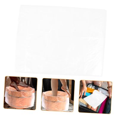 ARTSEWPLY 100pcs Foot Bath Spa Tub Liners Disposable Foot Soaking Bag Pedicure Supplies