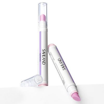 SAVILAND 2-in-1 Cuticle Remover Pen Ceramic Tip for Dry Nails Hangnails