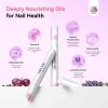 SAVILAND 2-in-1 Cuticle Remover Pen Ceramic Tip for Dry Nails Hangnails view 4