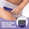 Zesuti Bikini Trimmer for Women,Electric Razors for Women & LED Display,Wet/Dry Pubic Body Hair Trimmer,IPX7 Waterproof-Easy Cleaning Body Shaver Bikini Razor,Ceramic Blade,Women's Gifts,Purple view 3