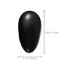 Reusable Ear Covers Heat Protection Black 40pcs for Hair Dye view 2