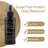 GlamorDove 100ml Hair Extensions Remover Keratin Bonding Glue Remover Super Fast Remover for K Tip Bonded Hair Extensions Keratin Hot Melt Glue Remover for Pre-bonded Extensions Quickly Dissolve view 4