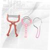 ARTSEWPLY 3pcs Stainless Steel Hair Remover Set Facial Hair Epilators for Women Men No Chemicals view 2