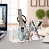 Makeup Brush Organizer Pencil Holder Pen Organizer Clear for Desk Weightlifting 1 Cosmetic Brushes Stationery Storage view 4