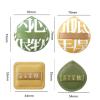 4-piece air cushion makeup sponge powder puff suitable for foundation make-up, concealer makeup powder puff air cushion powder puff foundation make-up sponge mixed sponge view 4