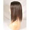 14 Inch Long Hair Toppers for Women,100% Remy Human Hair 4x6 Inch Mono net with PU around with 3 Non-slip Clips,Human Hair Hairpieces for Women with Hair Loss (#3 color) view 3