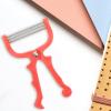 Beaupretty Women Facial Hair Remover Tool Hair Removal for Lips Cheeks Chin Gentle Spring Design for Portable Epilator for Smooth view 2