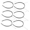 Hair Comb Headbands for Women 6PCS Headband Accessories for DIY Hair Styling view 1