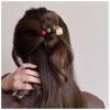 Jugielu Large Gemstone Hair Clips Brown Acrylic Hair Barrette Clip Resin Banana Hair Clip Resin Hair Clip Hairpin French Style Twist Hair Barrette Decorative Hair Accessories Jewelry for Women(Brown) view 1