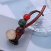 Jugielu Large Gemstone Hair Clips Brown Acrylic Hair Barrette Clip Resin Banana Hair Clip Resin Hair Clip Hairpin French Style Twist Hair Barrette Decorative Hair Accessories Jewelry for Women(Brown) view 3