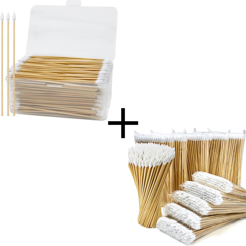 500+1000 Gun Cleaning swabs