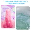 Magic Potion Maker Kit for Kids Ages 4-8 | 8-Pack Bath Toys with Hidden Mini Toys & 2 Refills | STEM Bubble Bath Bomb Set, Fun Educational Bath Time Activity view 2