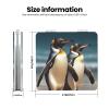 DWVTFSM Stylish Animal Penguin Compact Mirror Small Travel Makeup Mirror 2X 1x Magnification Portable Folding Mirror Lightweight Metal Cosmetic Pocket Mirror for Women Gifts view 3