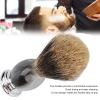 SOUQDWL Shaving Brush,Shaving Brush, Synthetic Shaving Brush Resin Beard Aluminum Alloy Handle Shaving Cream Brush for Men Dad Boyfriend view 2