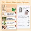 Vitamin C Face Serum Oil - HKH Vit C with Vitamin E Serum Capsules - Evens Skin Tone & Reduces Fine Lines Skincare - 48 Travel-Friendly Capsules for Smoothing Moisturizing Skin - with Mini Scissors view 3