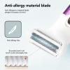 Electric Razro 6-in-1 Women Shaver Hair Remover For Face Eyebrow And Underarm Trimmer Hair Removal Tool view 3