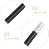 Beaupretty 3pcs Handle Eyeliner Brush Angled Lash Applicator for Precise Eyeliner Lip Liner Makeup Tool for Daily Use and Travel view 3