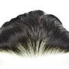 Toupee for men with Soft Full Lace men hair pieces human hair replacement Transparent Lace Hair system for men Thin French Lace Wigs unit for men 5"x7" #1 Jet Black-100% Light to Med-Light Density view 4