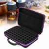 60 Bottles EVA Essential Oils Organizer,Hard Shell Essential Oil Storage Carrying Case, Essential Oils Holders Organizer Carrying Case Essential Oil Bag Holds 5ml 10ml 15ml view 2