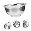 Healeved 2pcs Stainless Steel Shaving Bowl for Men Foaming Cup for Shaving Soap Antiskid Design for Home Barber Use for Warm Lather and Easy Cleaning Random Style view 4