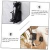 Healeved Self-adhesive Razor Holder for Shower Shaver Stand Organizer Wall-mounted Hook for Electric Razors Design for Convenient Bathroom Storage view 2