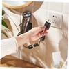 Healeved Self-adhesive Razor Holder for Shower Shaver Stand Organizer Wall-mounted Hook for Electric Razors Design for Convenient Bathroom Storage view 4