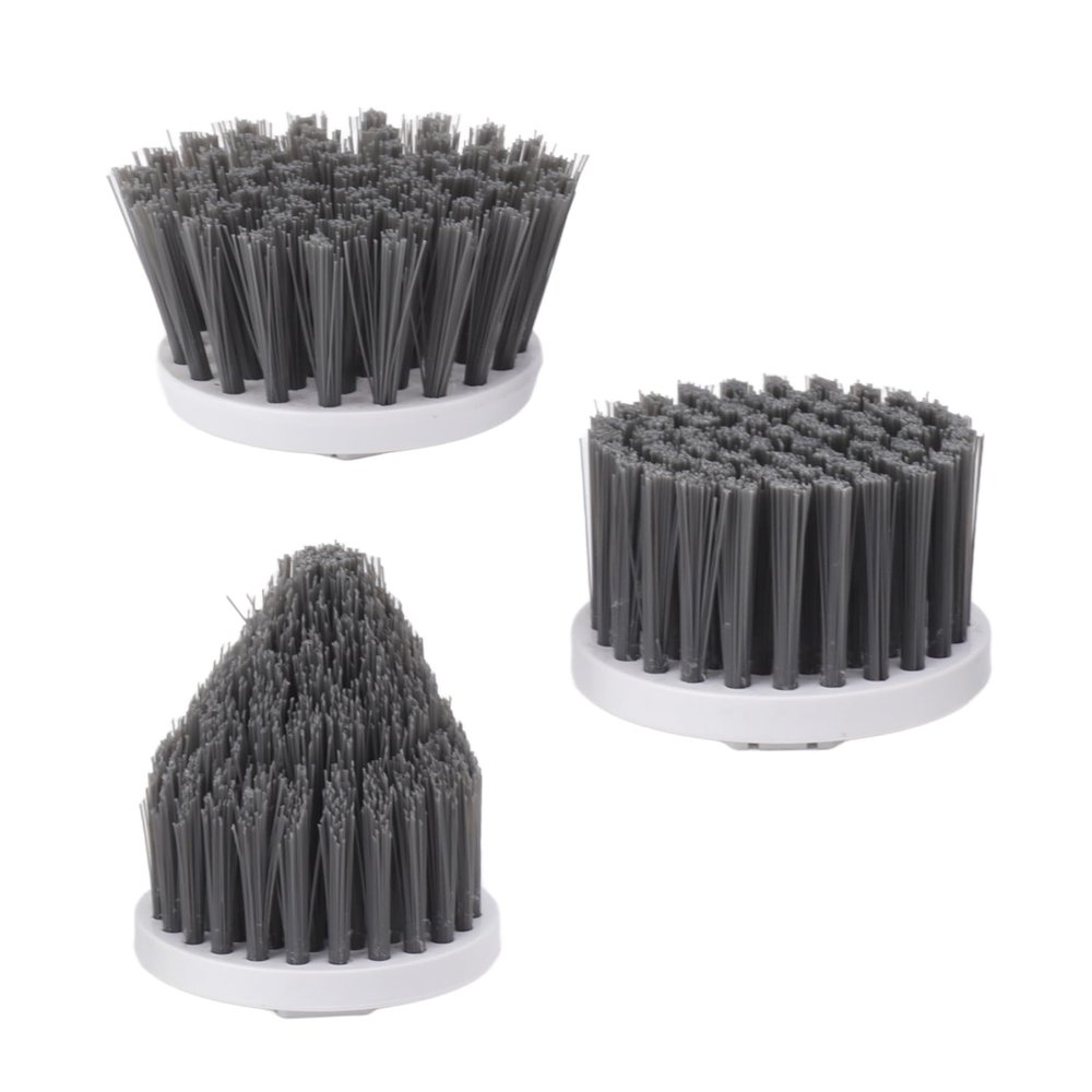 Tbest Brush Heads Replacement Kit with Coarse Fiber Sponge Scouring Pad
