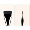 2pcs Flat Foundation Brush for Liquid Makeup, Ultra Thin Flat Head Foundation Brush Soft Dense Flat Makeup Brush Beauty Brushes for Face Makeup Cosmetic Application,Premium Flat Brush Makeup view 4