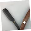 Healeved 2pcs Barber Steel Razors Men Manual Razor Safe Metal Blade Portable for Travel for Shaving Hair Salons Home Use view 4