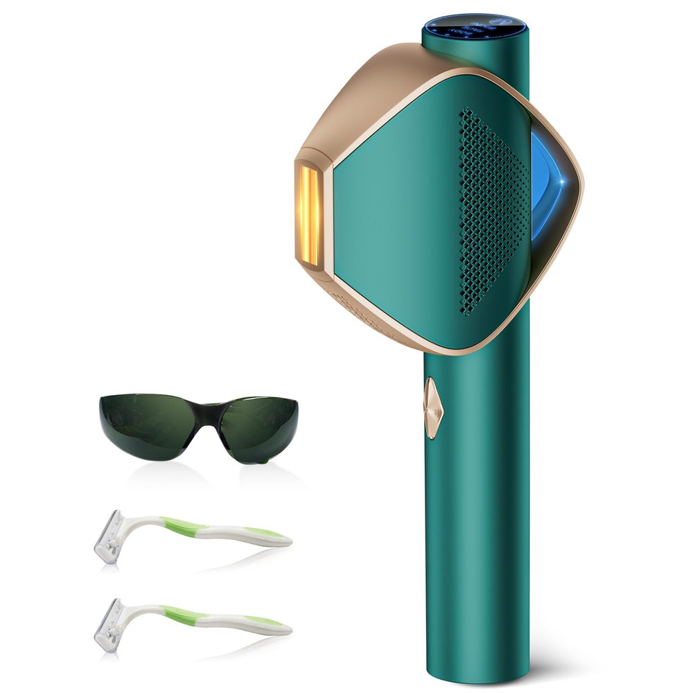 Laser Hair Removal for Women and Men, Permanent IPL Hair Removal Device with IGBT Technology(3-Minute Whole Body Hair Removal),at Home Hair Remover 1000000+ Flashes for Legs Bikini Arms Use