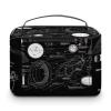 JKLQWH Makeup Bag Physics Print Printed Large Capacity Travel Make Up Bag for Cosmetics Vertical Storage Water-Resistant Leather Toiletry Organizer Skincare Makeup Organizer Bag view 3