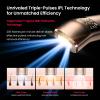 IPL Laser Hair Removal TRIPLE-Pulse, Sapphire 37 F Comfort Ice-Cooling Contact, Hair Removal Device for Women and Men, Effective, Fast, Long-lasting Home Hair Removal for Bikini, Face, Legs view 2