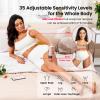 IPL Laser Hair Removal TRIPLE-Pulse, Sapphire 37 F Comfort Ice-Cooling Contact, Hair Removal Device for Women and Men, Effective, Fast, Long-lasting Home Hair Removal for Bikini, Face, Legs view 4