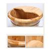 ChuYiElegance Wooden Foot Soak Tub for Relaxation And Care, with cover roller view 4