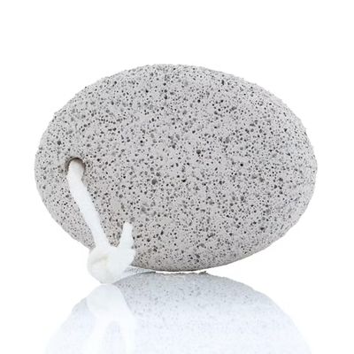 LATHER GREEN - Travel Size Pumice Stone  Natural Exfoliation for Smooth Feet  1 Piece